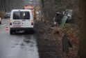 Container LKW umgestuerzt Koeln Brueck Bruecker- Dellbruecker Mauspfad P014